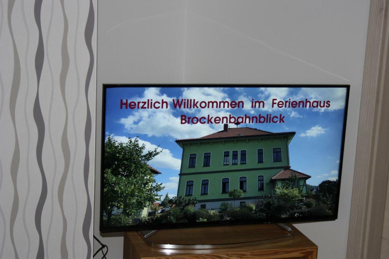 Ferienhaus Brockenbahnblick Wernigerode Exterior foto